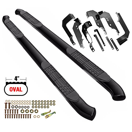 image for Side Step Bars Fits 2001-2013 Chevy Silverado & GMC Sierra Crew Cab | 