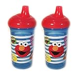 Set of 2 Munchkins Sesame Street 9 oz Sippy Cups