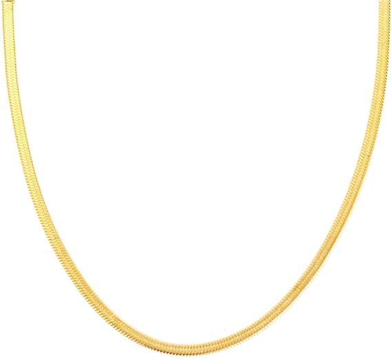 Amazon Aiks ブランド 人気 ネックレス ゴールド ステンレス レディース スネークチェーン シンプル クリスマス ギフト ネックレス 通販