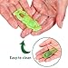 Zhehao 30 Pieces Slingshot Toy Stretchable Flying Stretchable Frogs Slingshot Frogs Rubber Multicolor Frogs for Frog Party (Style 2)