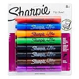 Sharpie 22480PP Flip Chart Markers, Bullet Tip, Assorted Colors, 1 Pack