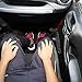 Savadicar DoorPocket Front Door Storage Pockets Organizer Box for 2011-2018 Jeep Wrangler JK JKU 2/4-Door, Door Net Pocket Replacement, Black