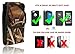Military Grade Camo Cell Phone Belt Pouch, Compatible w/iPhone Xs Max XR iPhone 8 Plus,7 Plus,6S+ 6 Plus, OnePlus 6T Rugged Canvas Holster Waist Carrying Bag Fits Phone with Waterproof/Thick Case