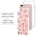 Case-Mate iPhone 8 Plus Case - KARAT PETALS - Made with Real Flowers - Slim Protective Design for Apple iPhone 8 Plus - Pink Petals - CM036176