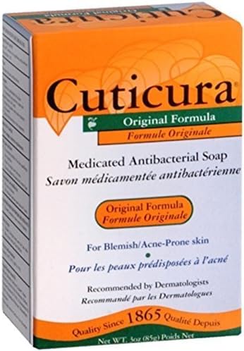 Cuticura Antibacterial Soap Original Formula 3 OZ - Buy Packs and SAVE (Pack of 2)