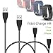 Fitbit HR Charging Cable - USB Charger Charging Cord for Fitbit Charge HR Fitness Wristband by MCOCEAN (2-Pack/1Feet, Do Not Fit for Fitbit Charge)