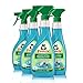 Frosch Natural Baking Soda Multi-Surface All Purpose Cleaner Spray, 16.9 fl oz (Pack of 2)