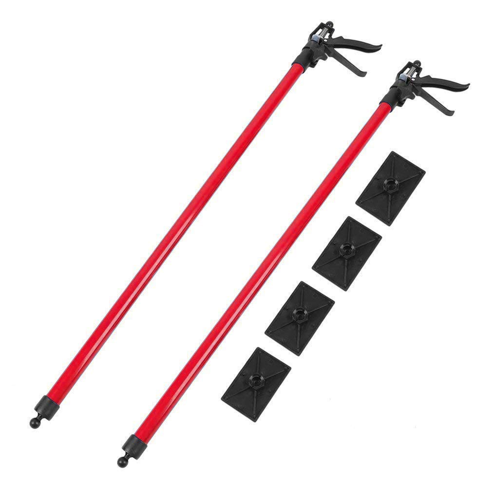 Drywall Plasterboard Builders Adjustable Easy Props 115cm290cm Extension (Red) 2PCS Amazon.co