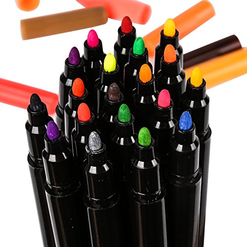 3 Included+Stencils+Permanent+Non+Toxic+Kids+Safe