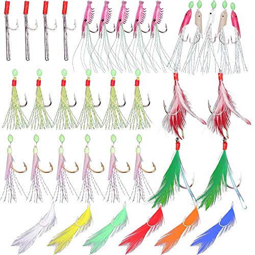 Buy Dr.Fish Sabiki Rig Mackerel Feathers Mackerel Rigs Bait Rigs