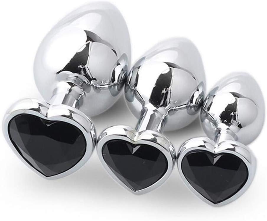 3Pcs Jewelled Round Tool Stainless Steel for Incredible Feeling