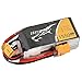 Tattu LiPo Battery Pack 1550mAh 75C 3S 11.1V with XT60 Plug for RC Boat Heli Airplane UAV Drone FPV