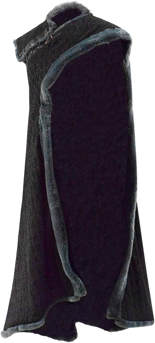 Womens Brown Set Cosplay Outfit Season 8 Winter Warrior Halloween Costume