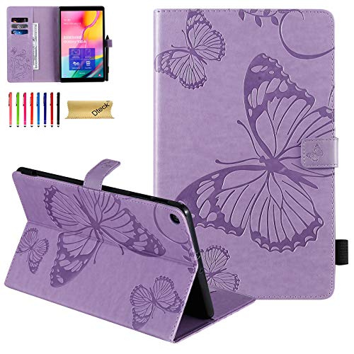 Samsung Galaxy Tab A 10.1 2019 Folio Stand Case Purple