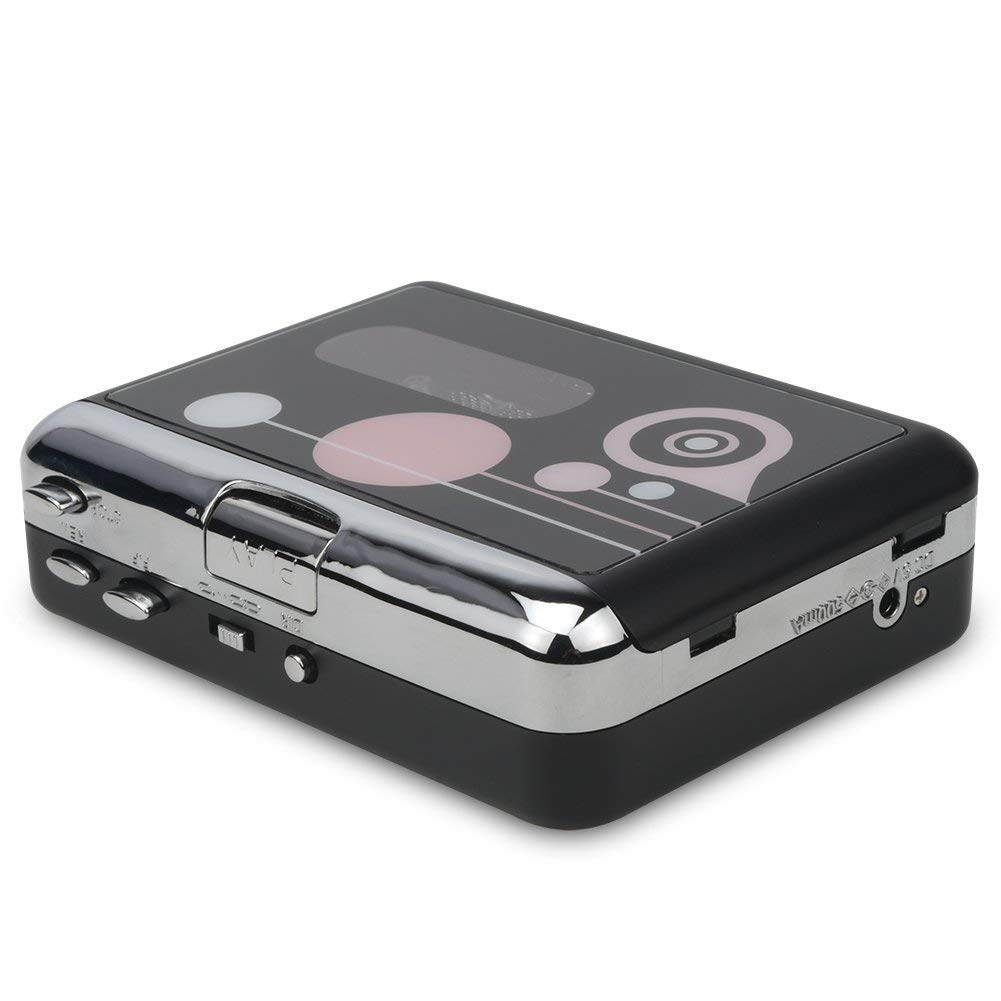 Rybozen Cassette Player , Portable Converter Recorder Convert Tapes to