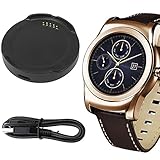 LG G Watch Urbane Charger, LG G Watch Urbane W150 Charging Cradle Dock, AnoKe Replacement Portable Charging Docking Station Cradle Holder Dock + USB Cable Cord For (LG G Watch Urbane W150 Dock)
