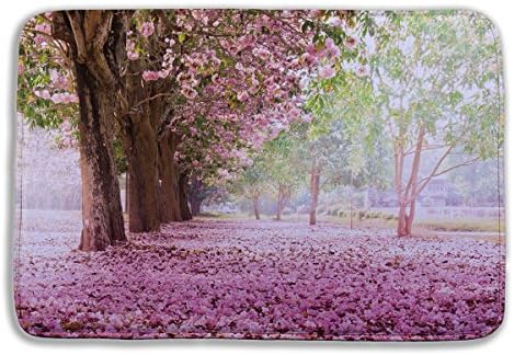 Multi Patterns 3D Printed Anti-slip Bath Rugs Anti-bacterial Soft Bathroom Mat Bathroom Carpet for Kids Safety with Memory Foam Fabric 15.7 x 23.6inches (#7)