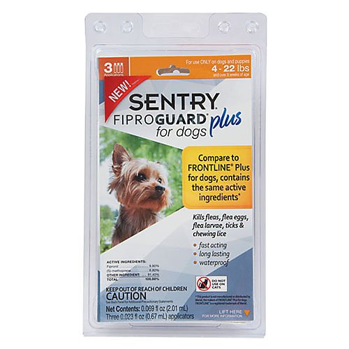 Reviews Sentry Fiproguard Plus Dog Flea & Tick SpotOn