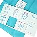 MyKazoe Waterproof Wet Bag Two Zippered Pockets & Multipurpose Drawstring Bag