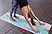 Limber Stretch Hot Yoga Towel - Non Slip, Sweat Absorbent and Fast Drying Skidless Mat Towel for Bikram, Ashtanga and Vinyasa Yoga 24x72