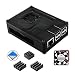 Smraza Raspberry Pi 3 B+ Case with Fan and Aluminum Heatsinks for Pi 3 Model b+, 3b Plus, 3 Model B 2B (Fit for Pi 3B+)