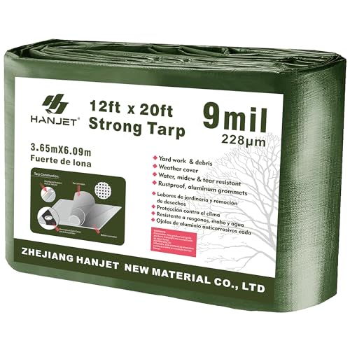 Hanjet Thick Camping Tarp X -mil Shelter