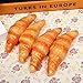 Novelty Gift Pens Bread Hot Dog Ice Cream Pizza Pen Stick Magnet Ballpoint Pens Toy Creative Gift Pen Writing Pens Stationery School Office Suppliers Pack of 4