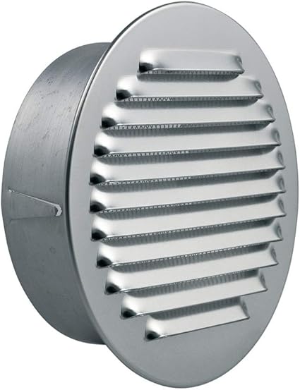 Lüftungsgitter Außengitter Gitter Lüftung Abluft 125er Metall