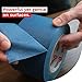 XFasten Professional Blue Painters Tape, Multi-Use, 3 Inches x 60 Yards Blue Tape - Sharp Edge Line Technology, Produces Sharp Lines | Residue-Free and Artisan Grade Wall Trim Tape