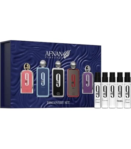 Amazon.com : Afnan 9 PM Pour Femme Luxury Perfume Gift Set