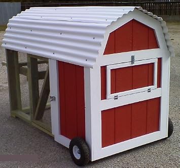 Amazoncom Mobile Small Mobile Barn 4 5 Chickens Sbc Chicken