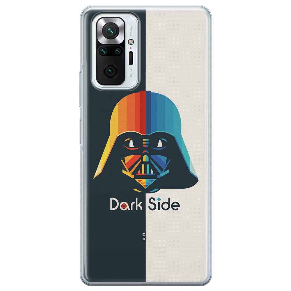 ERT GROUP mobile phone case for Xiaomi REDMI NOTE 10 PRO original and officially Licensed Star Wars pattern Darth Vader 023 optimally adapted to the shape of the mobile phone, case made of TPU