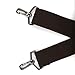 Adjustable Brown Color Shoulder Strap for Briefcase Luggage Bag Casual Bag-Silver