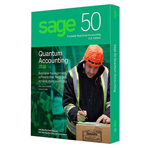 Sage Software 50 Quantum Accounting 2020 U.S. 1-User