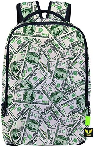 Pizoff Funny 3D Printing Boys Girls College Backpack High School Student Adjustable Bag Rucksack Travel Laptop Backpacks Gym