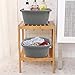 Begale 16 Quart Gray Wash Basin for Kitchen, Bathroom and Laundry Room, Set of 2