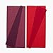 Lia Griffith Double Sided Crepe Paper Folds Roll, 6.7-Square Feet, Sangria and Aubergine, Cherry and Raspberry