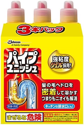 パイプユニッシュ 排水溝クリーナー 液体タイプ 800g 3本 Webads Co Il