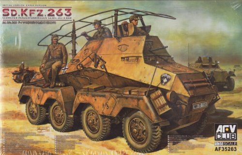 AFV Club 1/35 PANZERFUNKWAGEN Sd.Kfz.263 8-RAD AF 35263