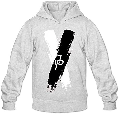 Men's Jake Paul Logo Pullover Cotton Hooded Sweatshirt Black