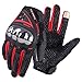 Scoyco Motorcycle Gloves Touchscreen with Hard Knuckle BMX ATV MTB Motocross Riding Driving Cycling Biker Moto Racing Gloves for Men & Women