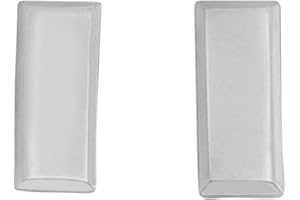 Smith & Warren 3/4" H Lieutenant bars Collar Brass Rank Insignia Silver Finish Police Military Uniform Pin