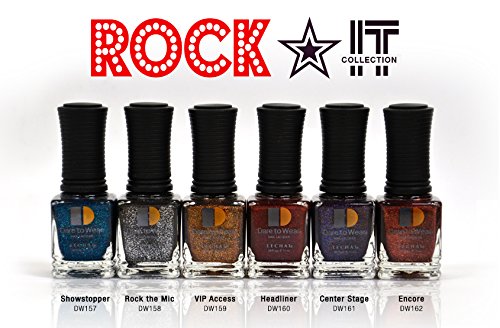 Dare to wear (Only Nail Polish) ROCK IT - Collection - 6 Full Size bottles 0.5oz/15ml