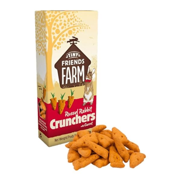 RUSSEL RABBIT CARROT CRUNCHERS TREAT, 4.2-OZ (PACK OF 4)