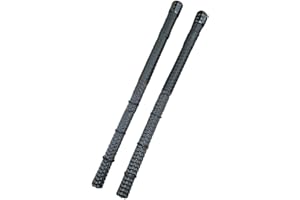 2PCS Drum Brush, Professional Wavy Cajon, Jazz-Drum Brush Rod Percussion Parts Nylon for Jazz-, Cajon and Other Soft Music Pe