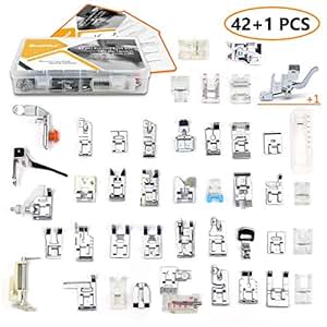 Amazon.com: 42 pcs Presser Feet Set with Manual & Adapter