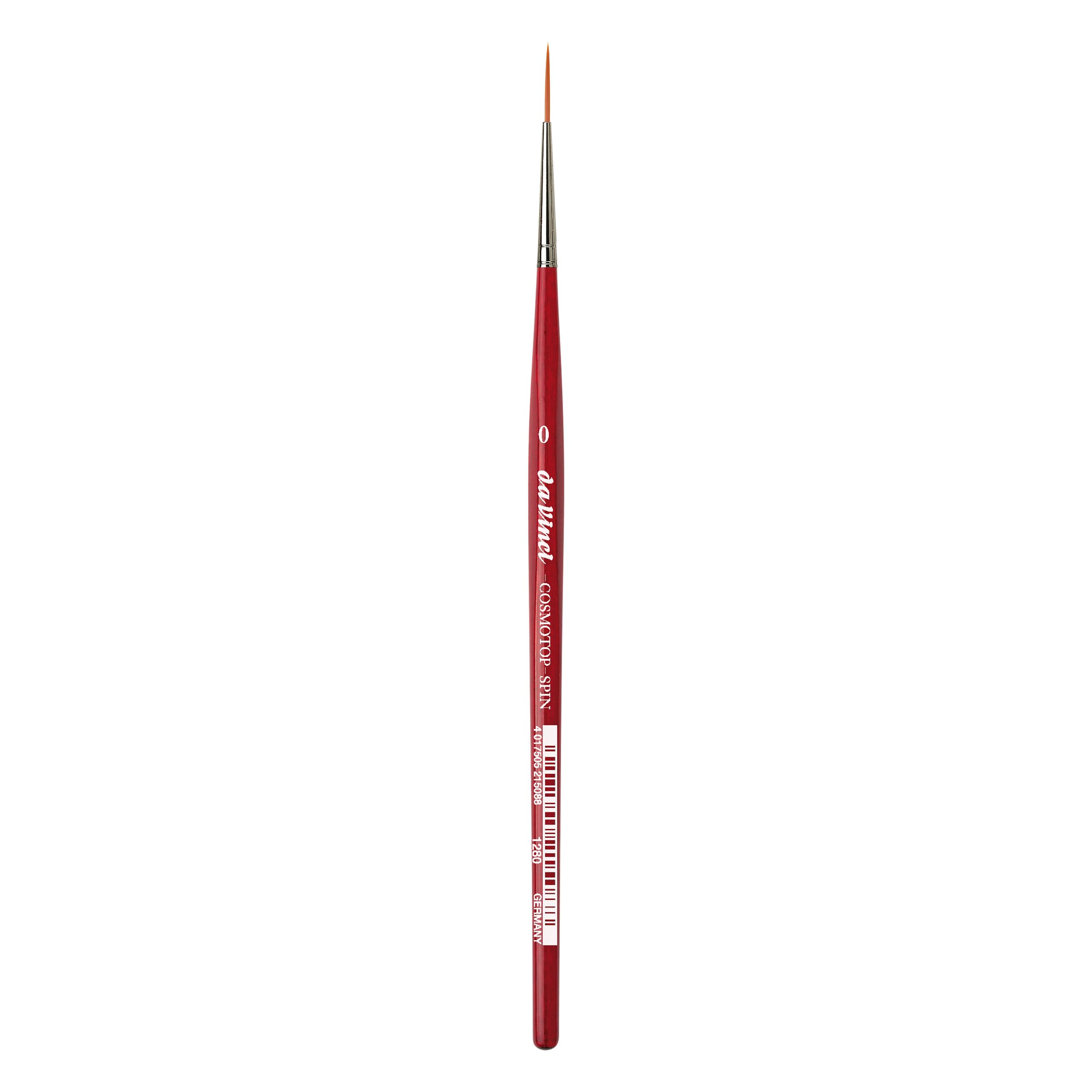 Da Vinci 1280 Series Rigger Brush, Synthetic Fiber, Red, 18.6 x 0.09 x 30 cm — image 1