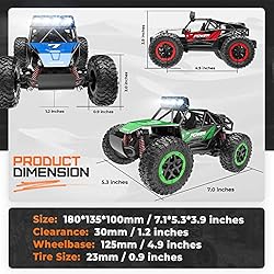 BEZGAR TB201 RC Cars-1:20 Scale Remote Control