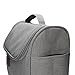 Airlab Travel Hanging Toiletry Bag for men and women, Large Toiletries Organizer, Make up, Cosmetic bag with Handle and Hook, Travel Organizer, Grey
