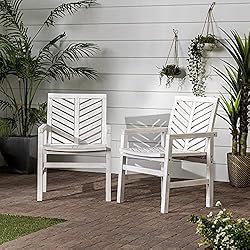 Walker Edison AZWC2VINWW Avalon Chevron Solid